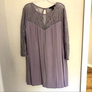 Lavender Lace Dress